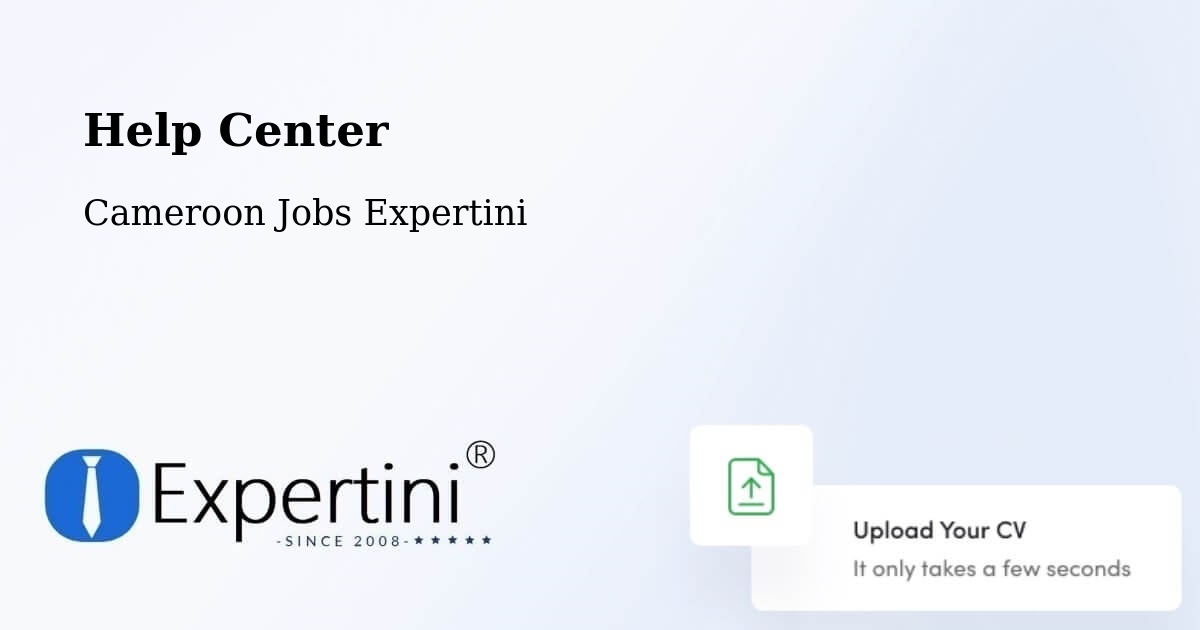 Help Center – Manjo - Cameroon Jobs Expertini