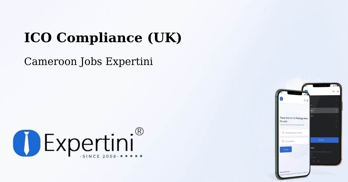 UK Data Protection & ICO Compliance – Manjo - Cameroon Jobs Expertini